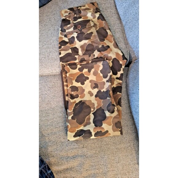 Vintage Cabela’s Frogskin Camo Waterproof Goretex Hunting Pants Men’s 32x29 - Picture 3 of 6